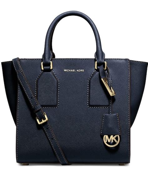 michael kors selby medium satchel navy|Michael Kors satchels.